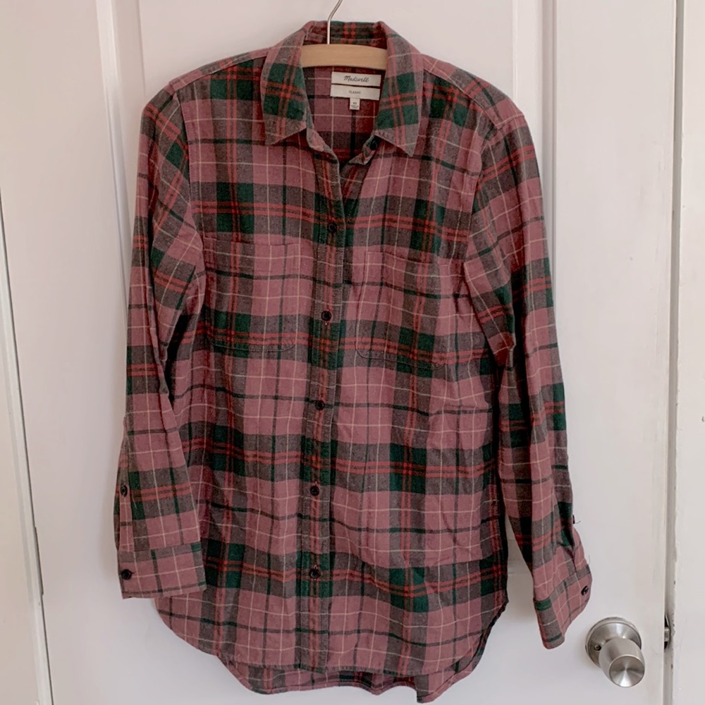 Madewell Classic Plaid Button Down
